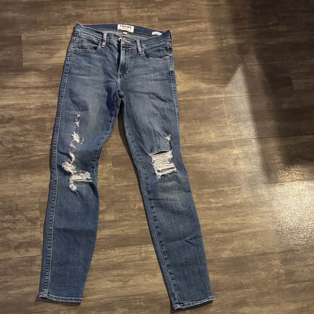 Frame Le High Skinny Jeans